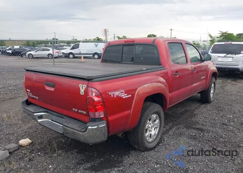 2005 Toyota Tacoma Base V6 из США, поврежденный, VIN 5TELU42N95Z053076